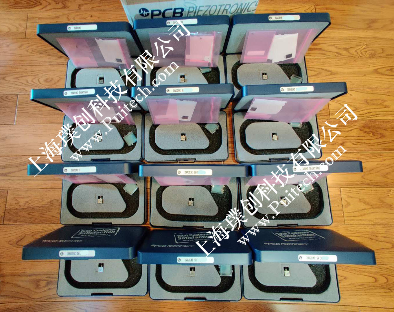 Large quantities of PCB acceleration sensor 356A32 delivered to a university research institute in Shanghai