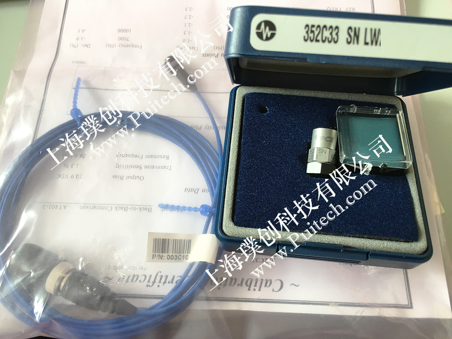 US PCB acceleration sensor 353C33 delivered to users
