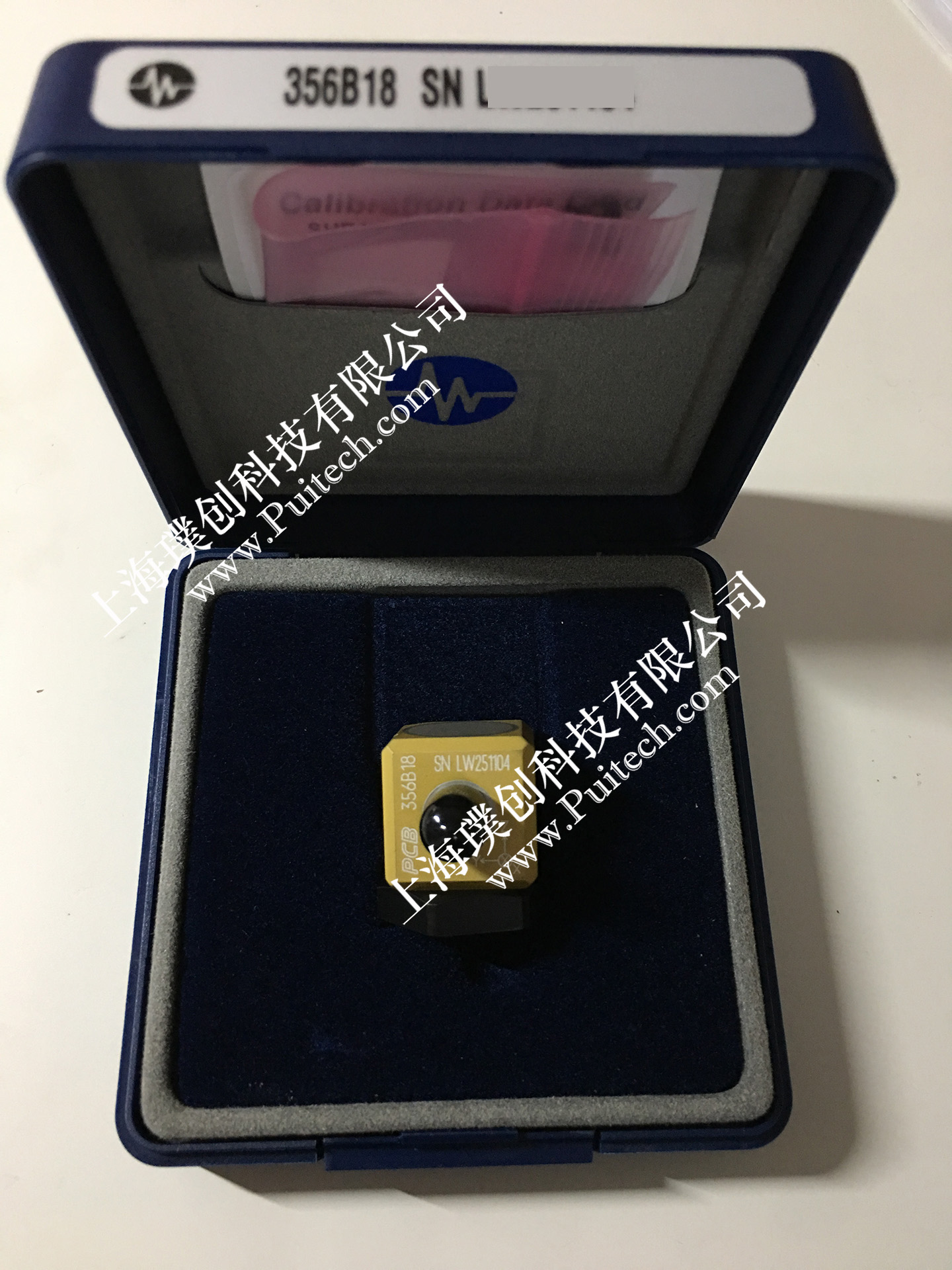 U.S. PCB Acceleration Sensor 356B18 Delivered to a Institute of Chinese Academy of Sciences