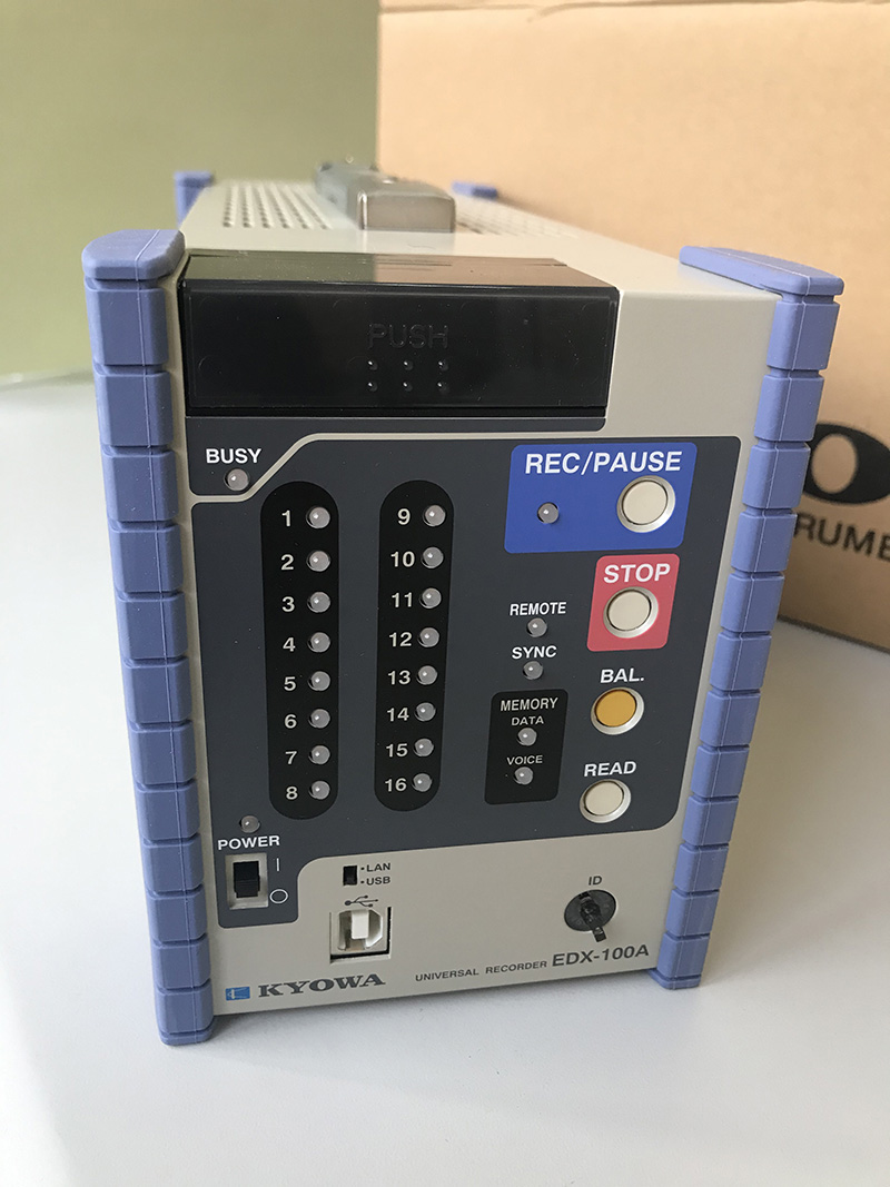 Delivery of Gonghe KYOWA EDX-100A Dynamic Strain Collector from a Higher Vocational and Technical College in Jiangsu Province